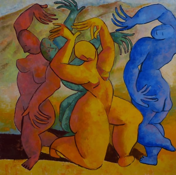 Goddesses dancing 2 by Ta Thimkaeo