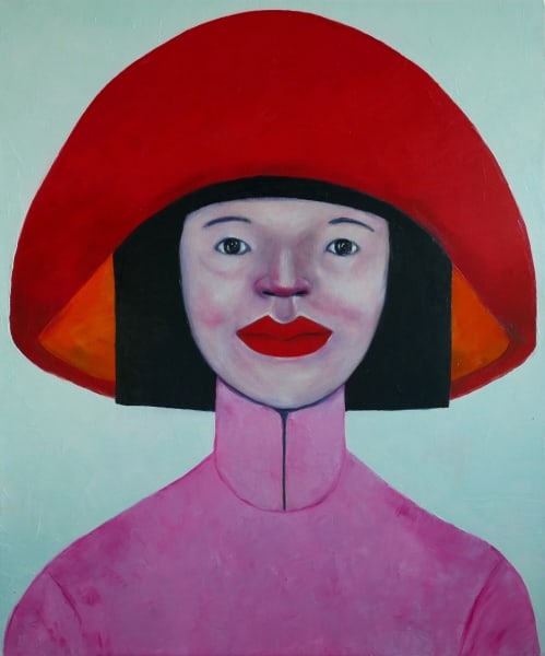 lady in red by Ta Thimkaeo