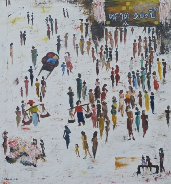 100 year market by Ta Thimkaeo