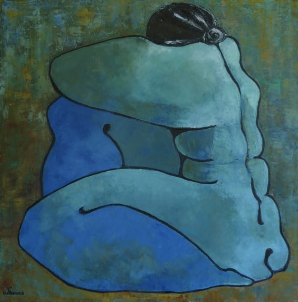 Lady Blue by Ta Thimkaeo