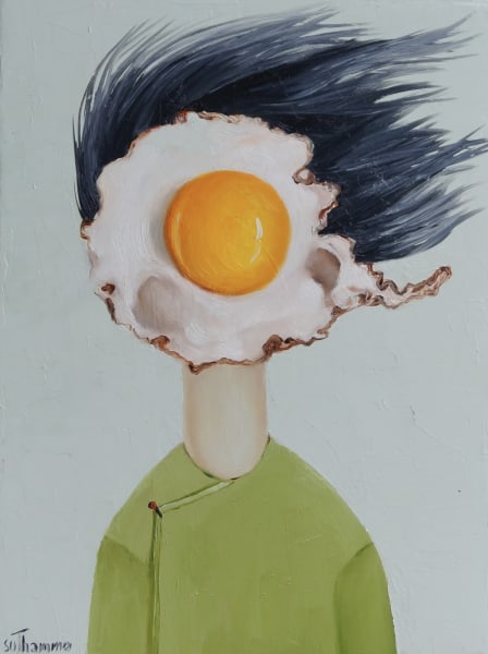 Egg Girl by Ta Thimkaeo