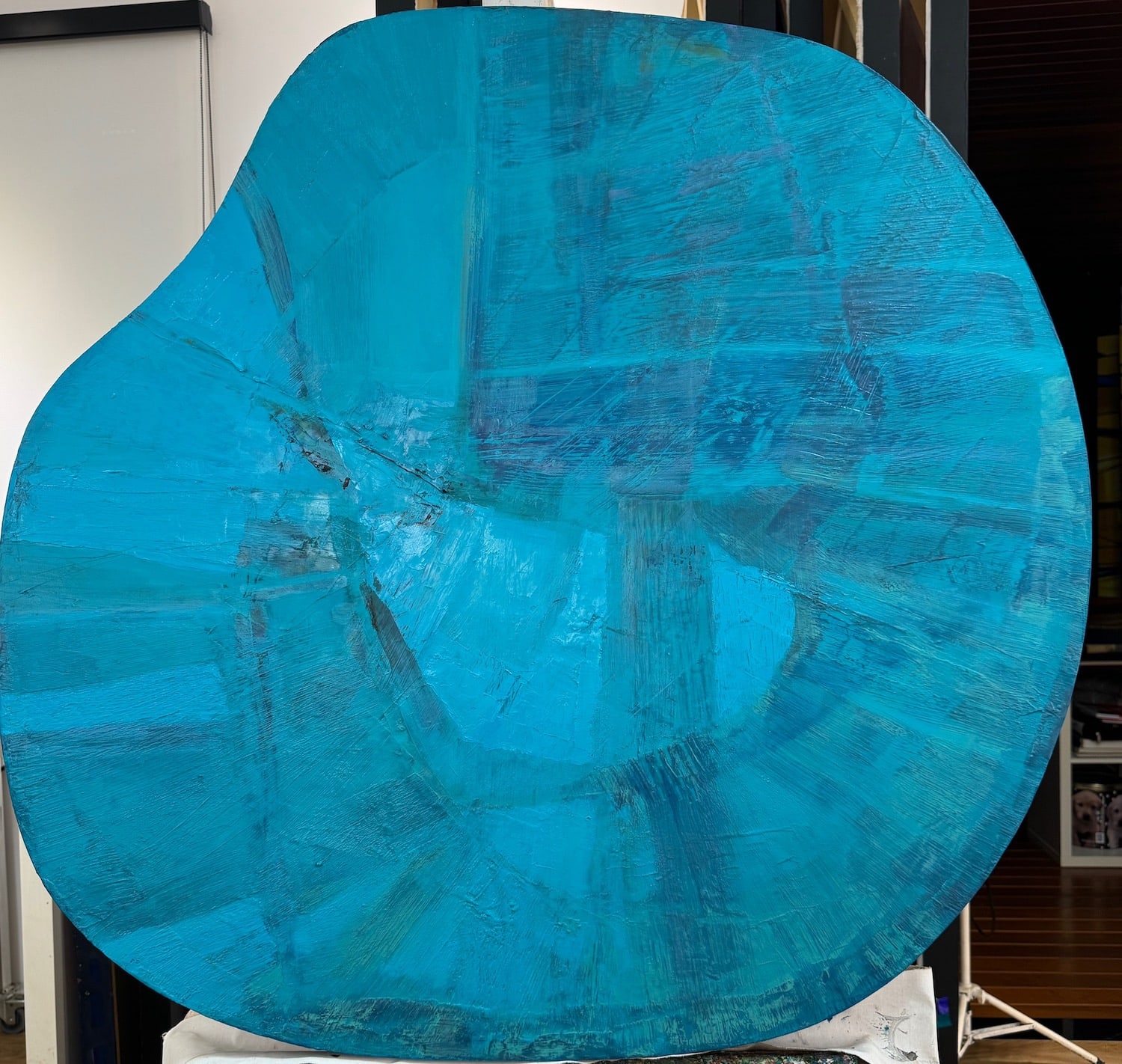 Planets: Turquoise Body by Silvana LaCreta Ravena