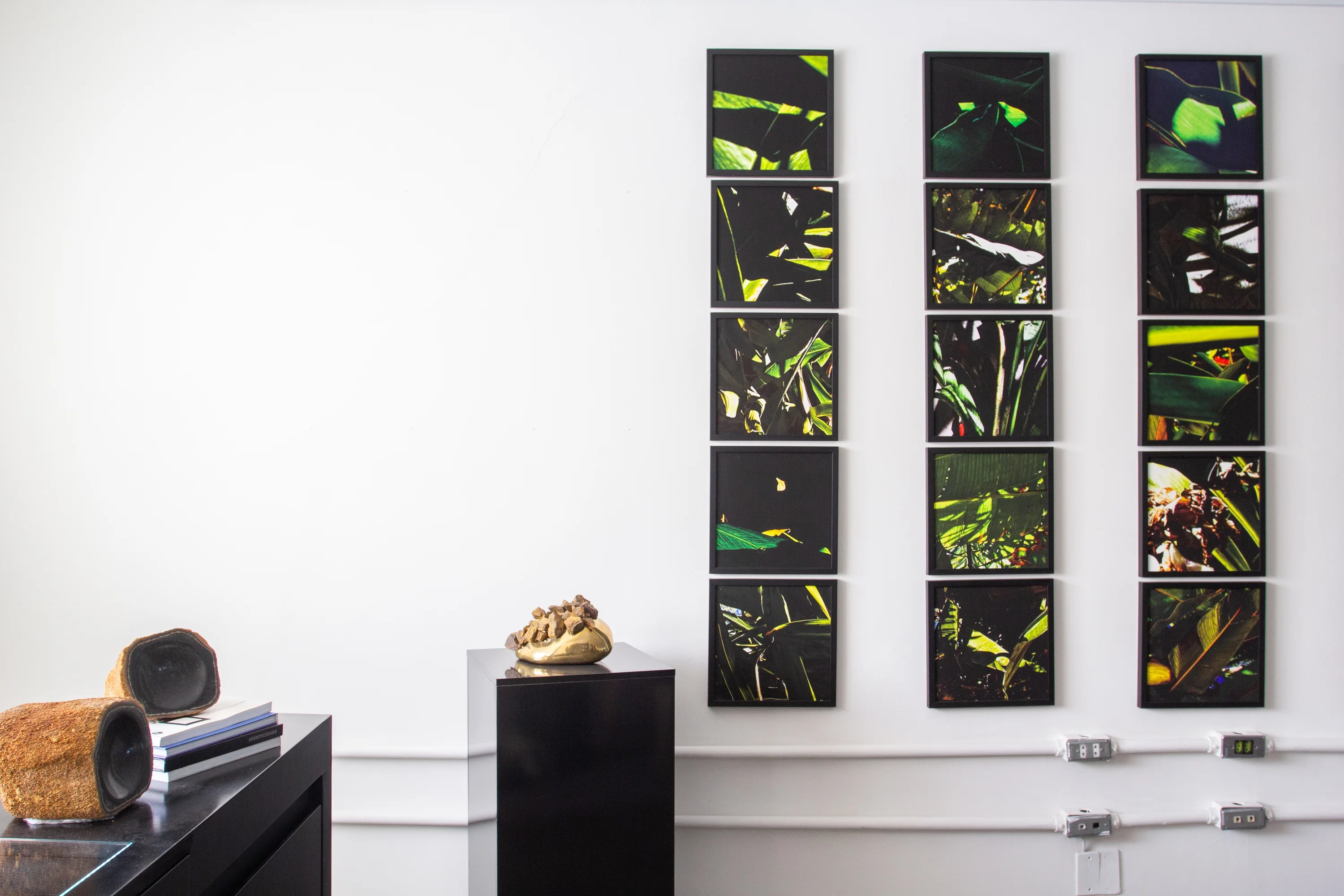 Noites da Floresta - Mural Vitral Wall Installation, view 4