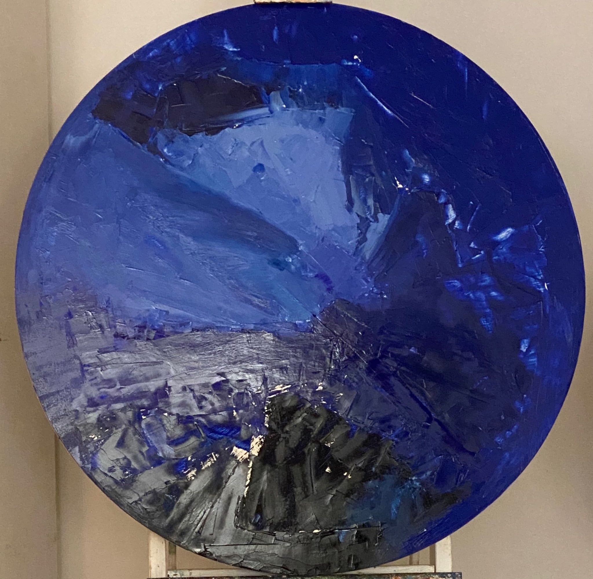 Planets: Blue Body by Silvana LaCreta Ravena