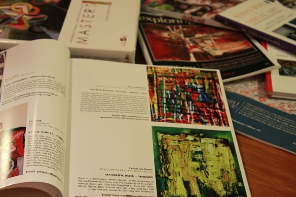 Works featured in the publication Vanguard Visionaries by Silvana LaCreta Ravena
