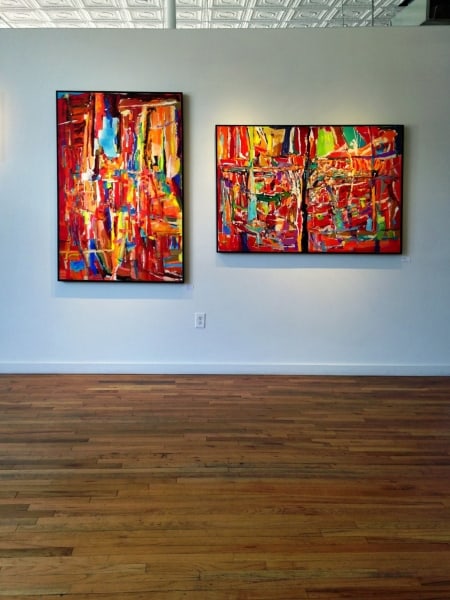 Solo Show, Artwork Network Gallery 2012, CO, USA by Silvana LaCreta Ravena