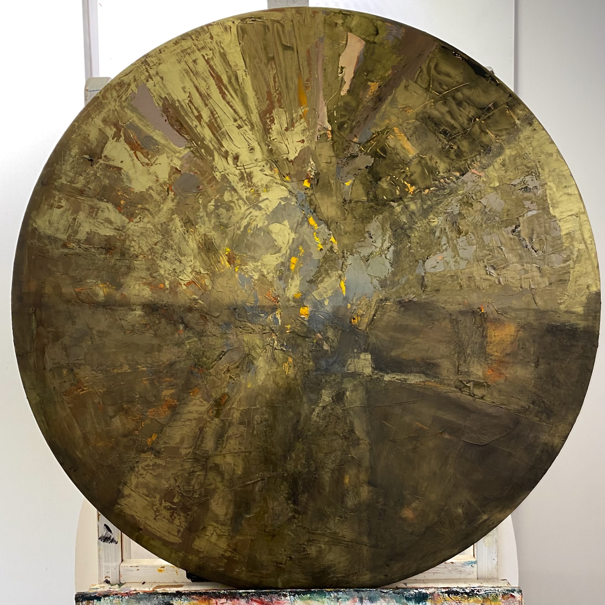 Planets: Antique Gold Body by Silvana LaCreta Ravena