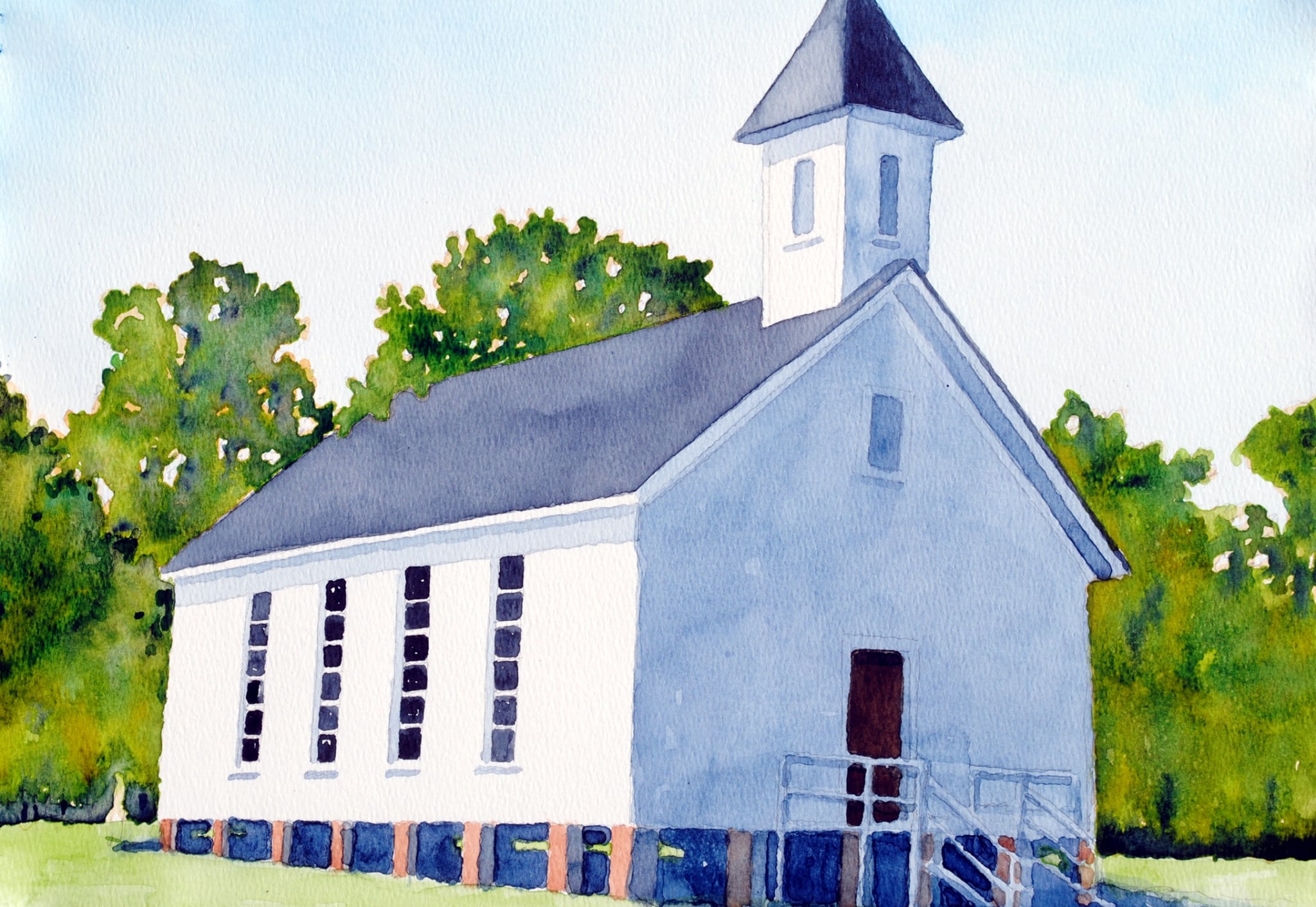 country church by sherman barnes