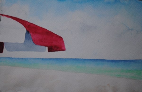on the beach (alabama) by sherman barnes