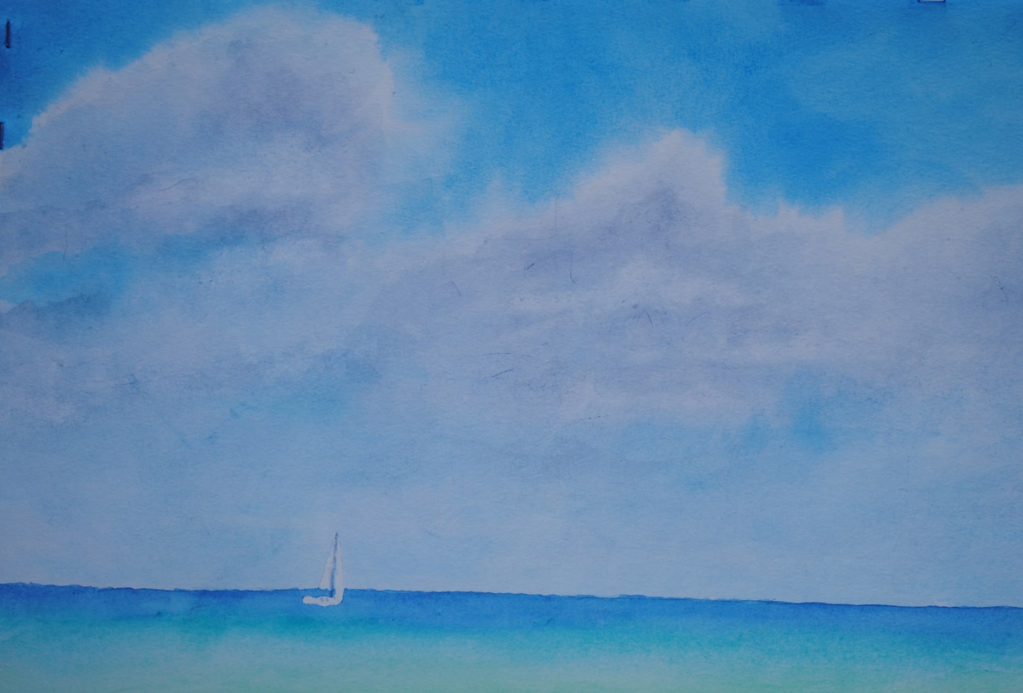 sailing coast #2 by sherman barnes