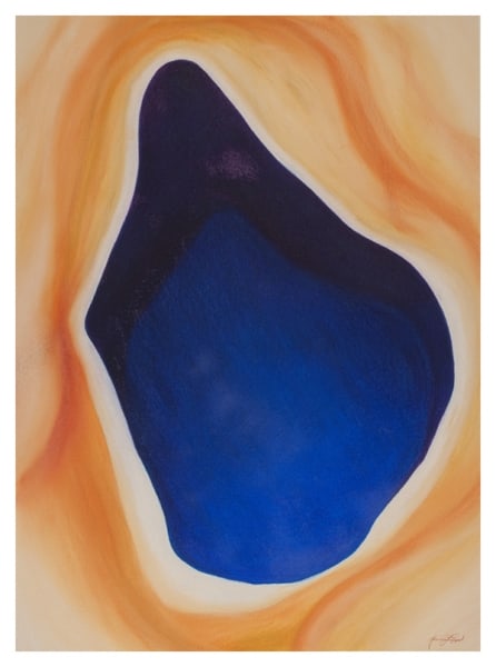 Azure Cavern by Marcia J Popp