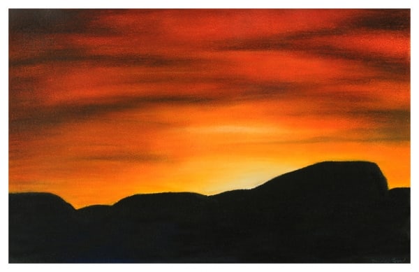 Sunrise I by Marcia J Popp