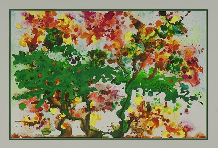 Happy Trees by Rudite Jaunarajs