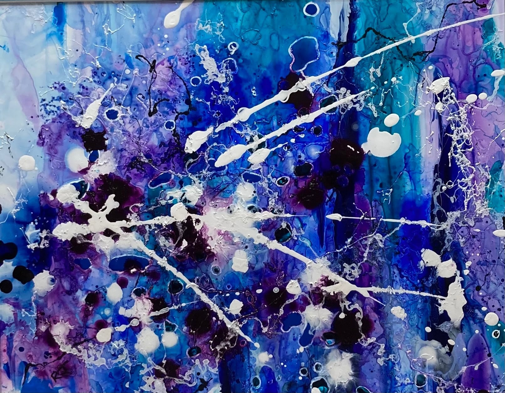 Paradise In Blue III by Rudite Jaunarajs