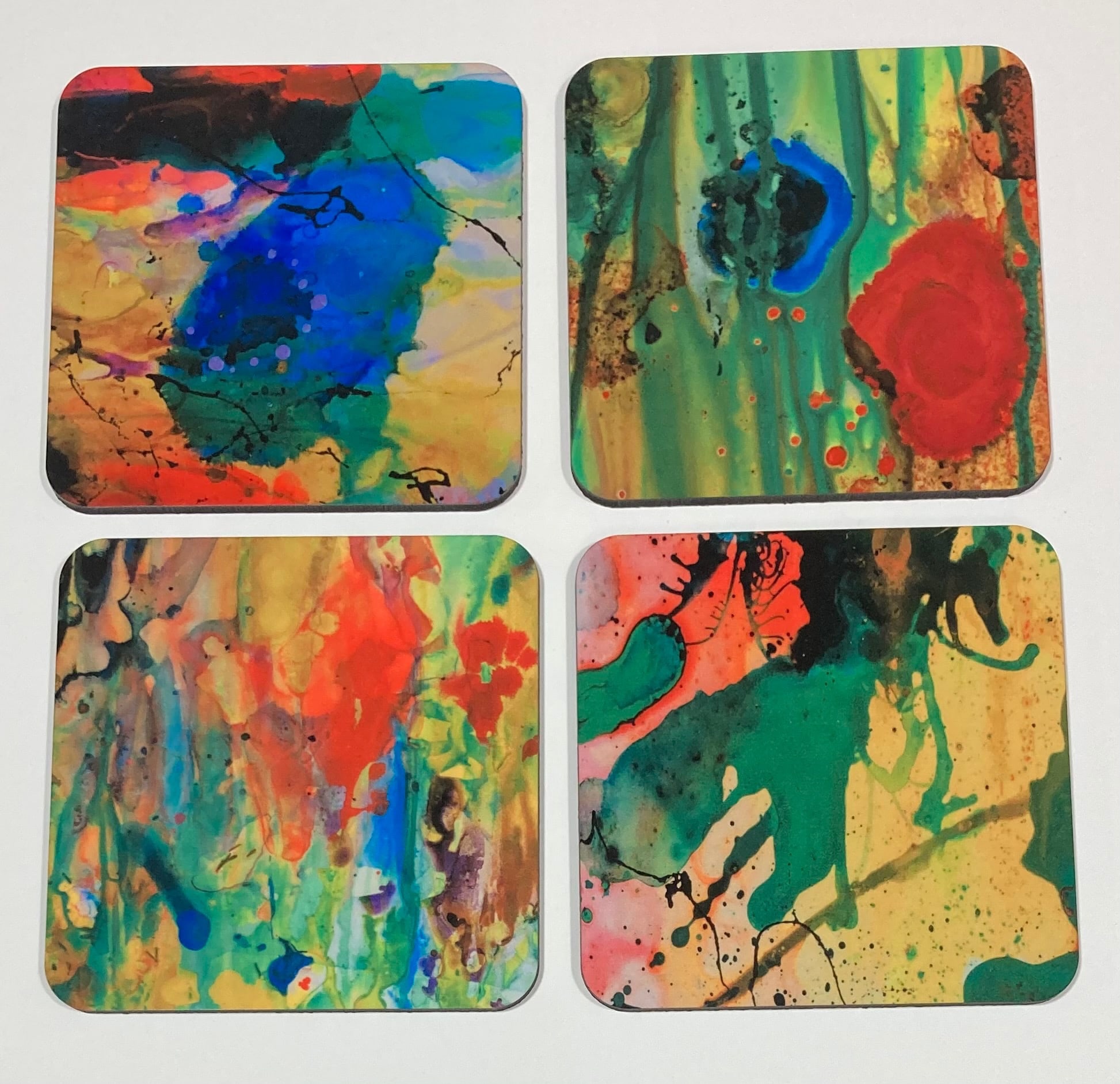 Coaster Set #1 by Rudite Jaunarajs