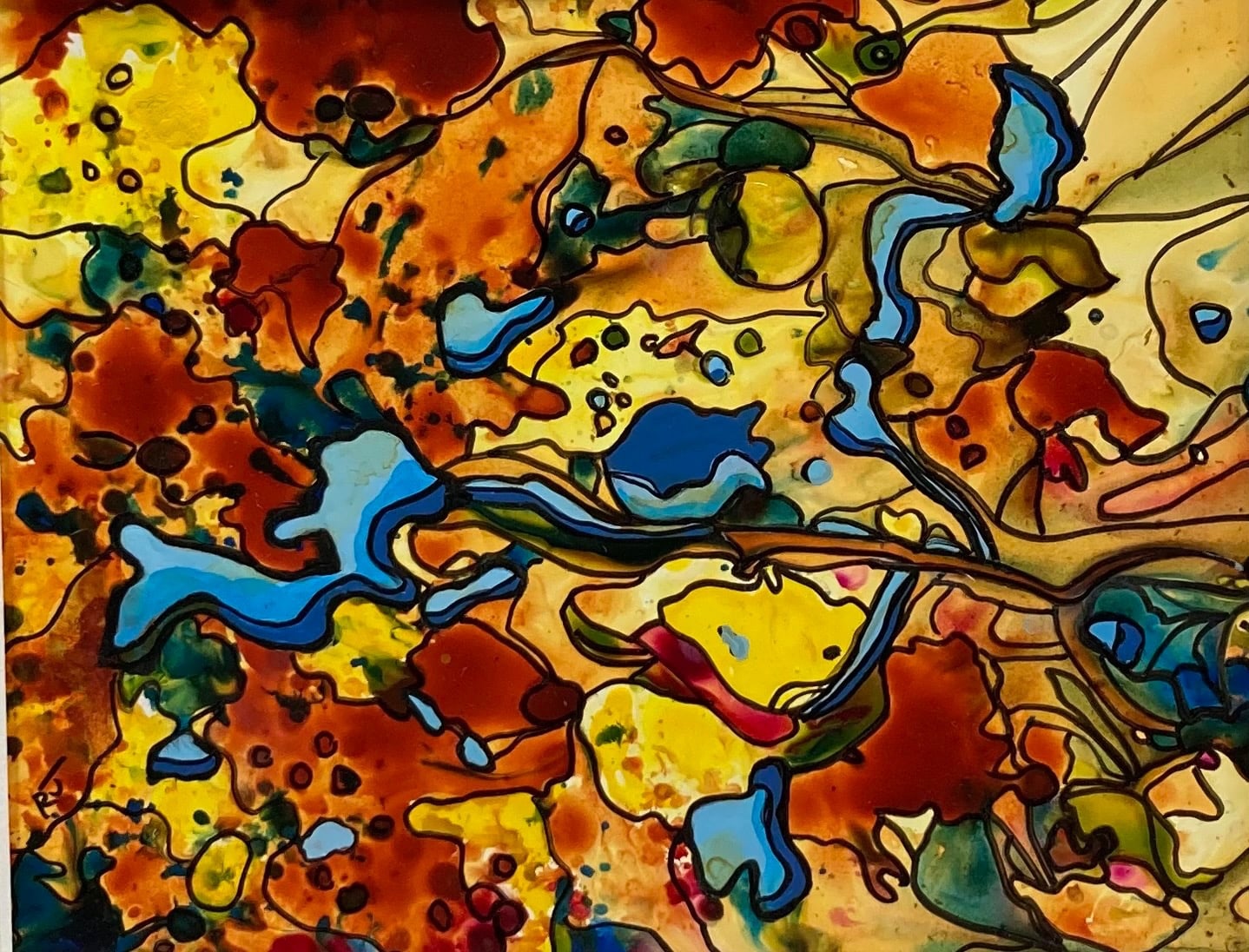 Flowing Along II by Rudite Jaunarajs