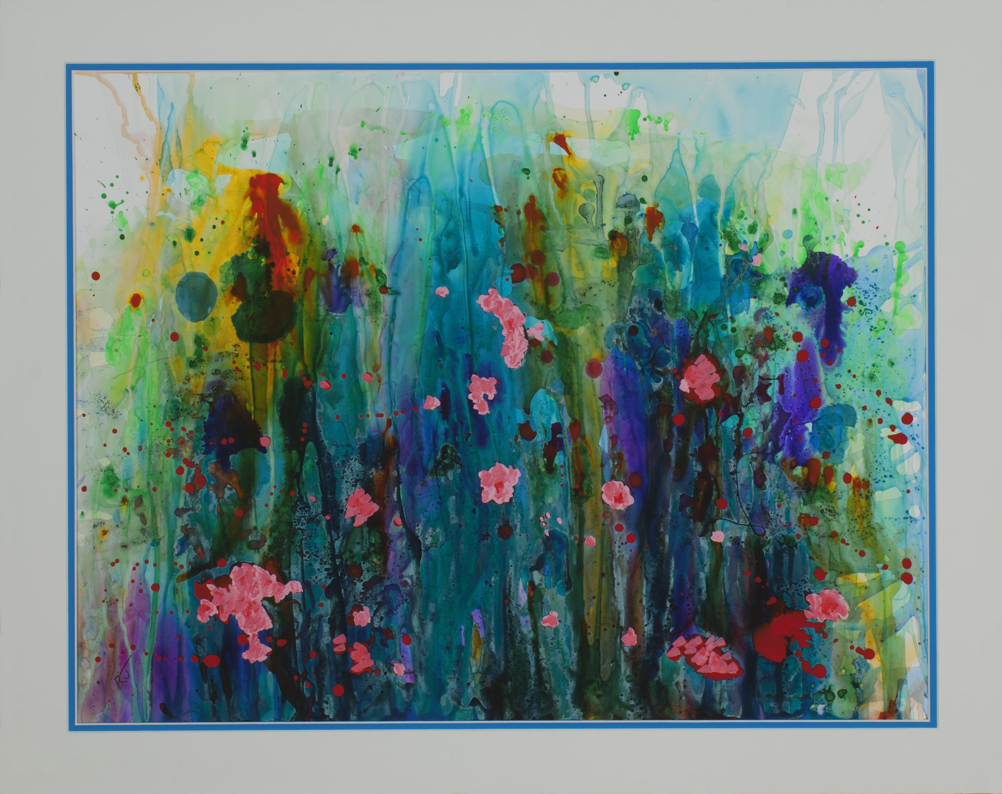 Blue Meadow by Rudite Jaunarajs