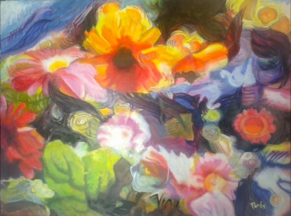 Box Of Flowers by Jim Parks