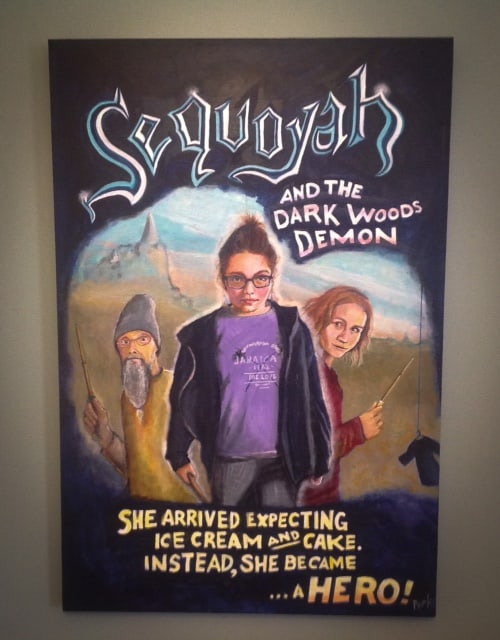 Sequoyah And The Dark Woods Demon by Jim Parks