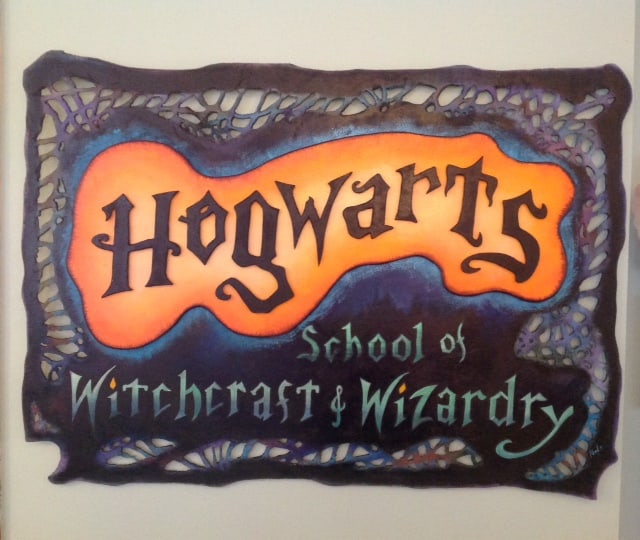Hogwarts Sign by Jim Parks