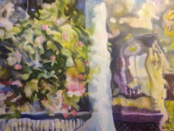 Hanging Plant, Front Porches by Jim Parks
