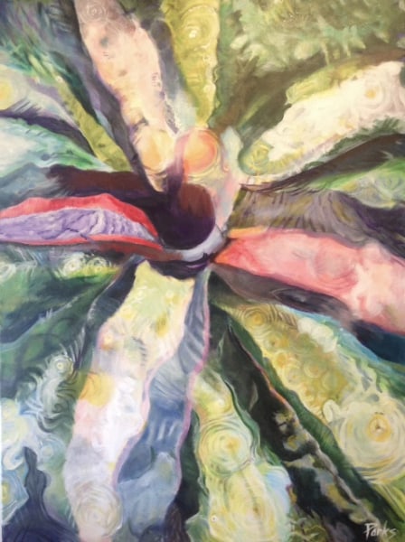 Big Bromeliad by Jim Parks