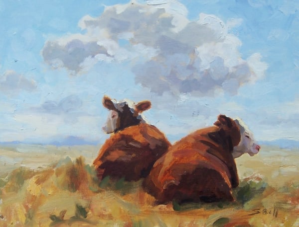 Hereford Nap by Susan Bell