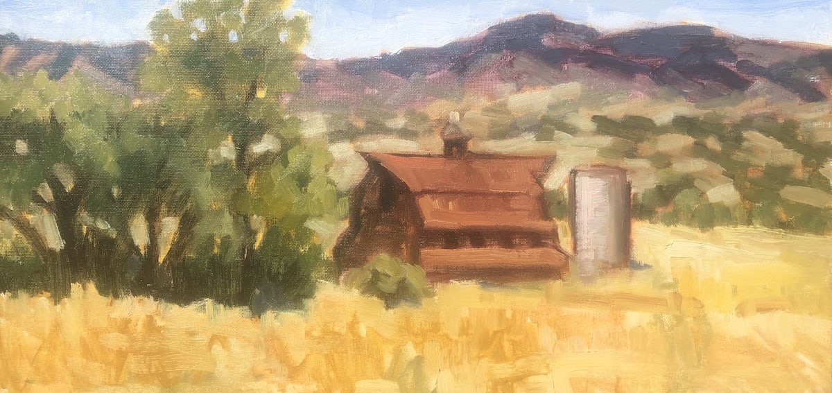 Barn on 105 by Susan Bell