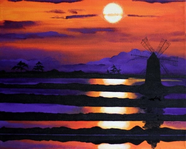 Een Windmolen by ROBERT CROOKER ART