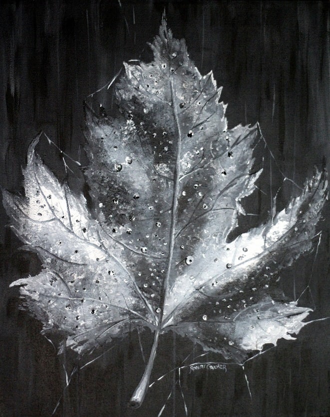 Feuille Noire by ROBERT CROOKER ART