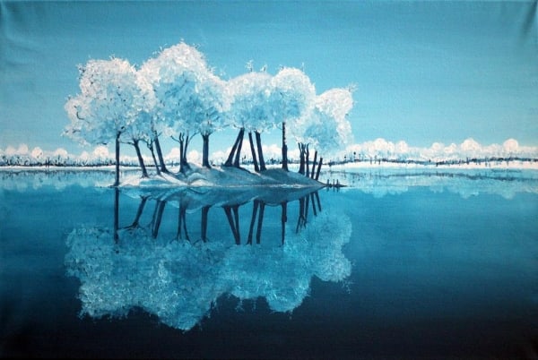 Winter Island by ROBERT CROOKER ART
