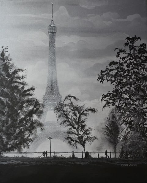 Gray à Paris by ROBERT CROOKER ART
