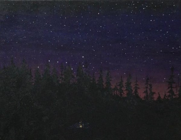 Campfire by ROBERT CROOKER ART