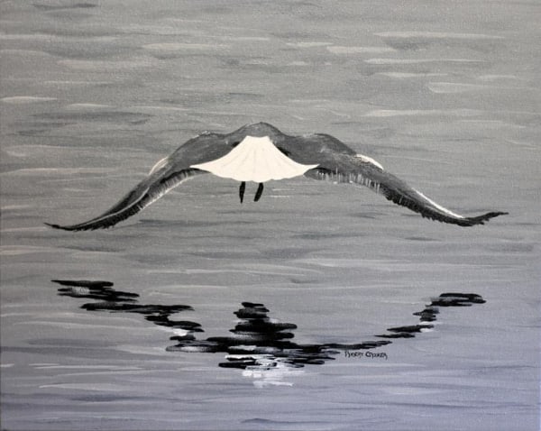 A Couple of Gulls by ROBERT CROOKER ART