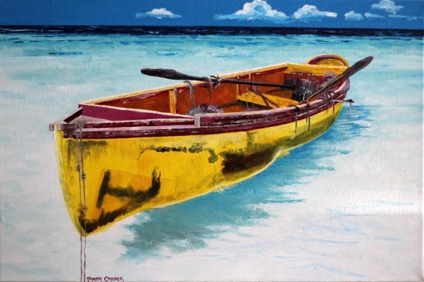 A Tough Float by ROBERT CROOKER ART