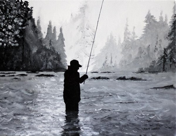 Right in the Middle by ROBERT CROOKER ART