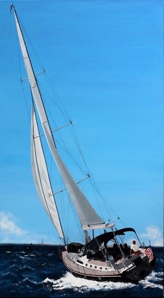 July 5th on Narragansett by ROBERT CROOKER ART