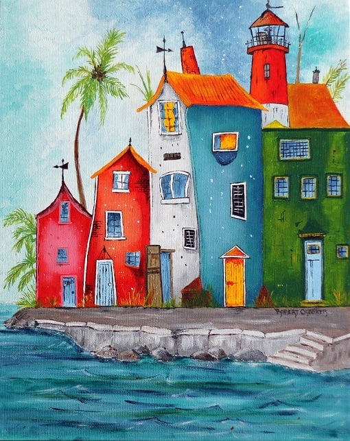 Houses by ROBERT CROOKER ART