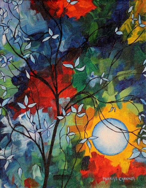 Blue Moon Light by ROBERT CROOKER ART