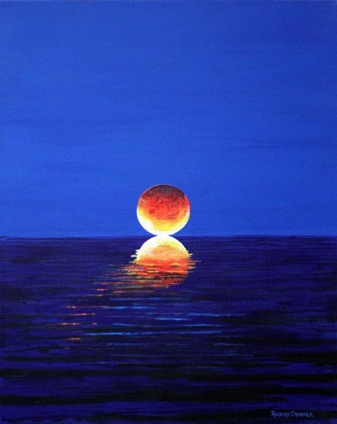 Lunar Landing by ROBERT CROOKER ART