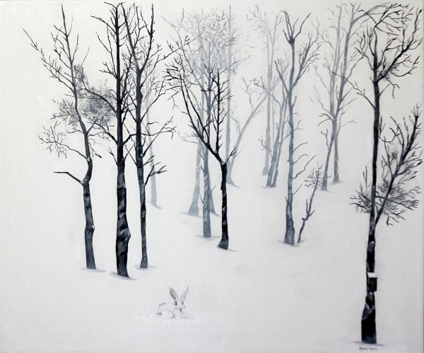 Snow Trees by ROBERT CROOKER ART