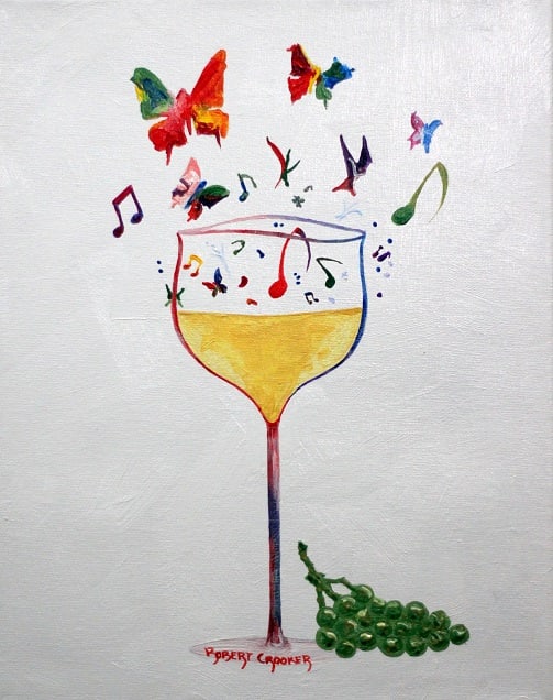 Pinot Grigio by ROBERT CROOKER ART