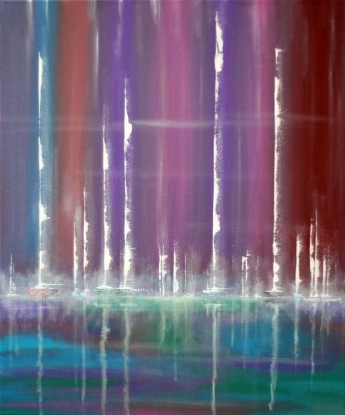 Sails in the Mist by ROBERT CROOKER ART