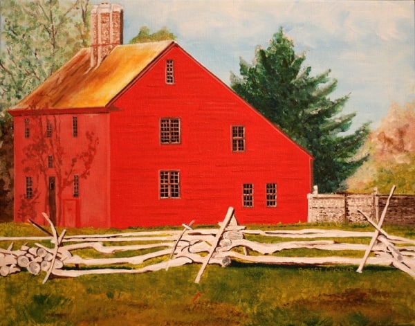 Rebecca Nurse Homestead by ROBERT CROOKER ART