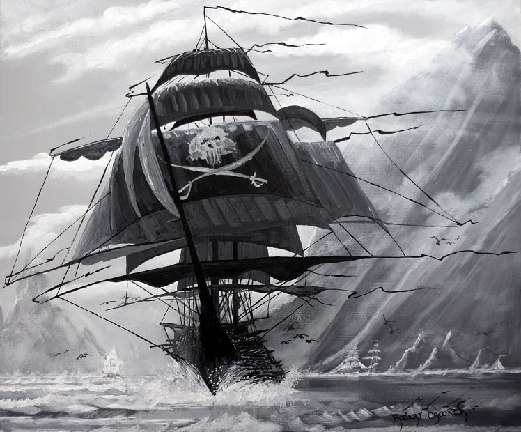 Corsair by ROBERT CROOKER ART