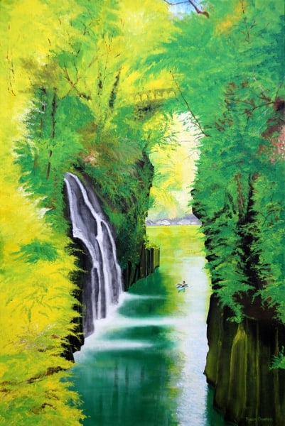 Takachiho Gorge by ROBERT CROOKER ART