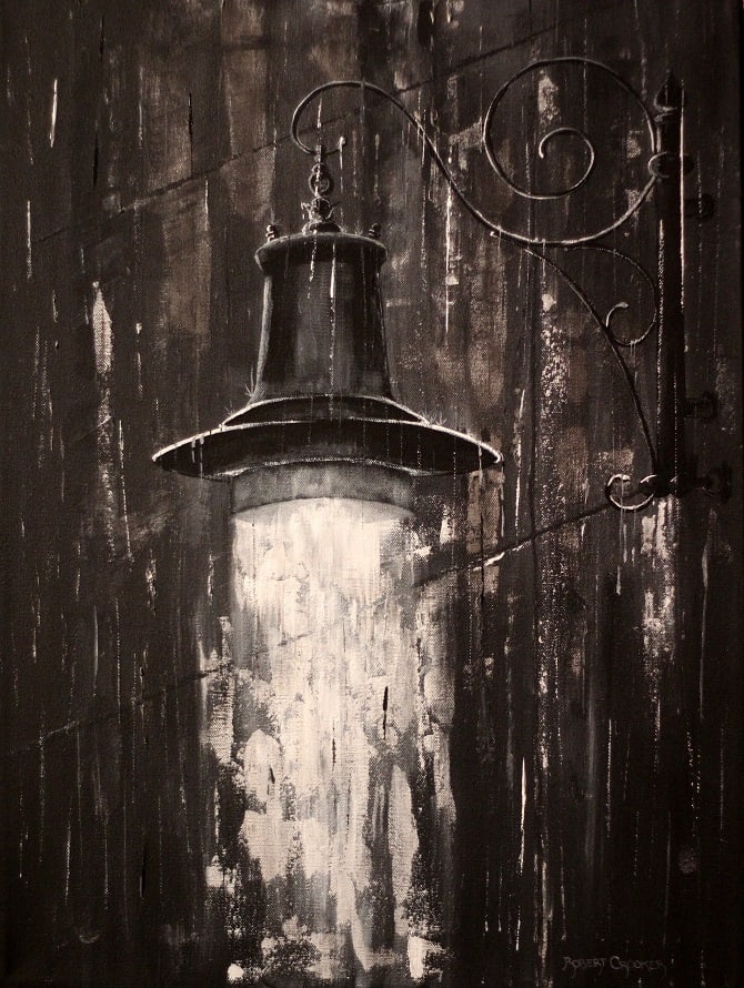 Night Rain by ROBERT CROOKER ART
