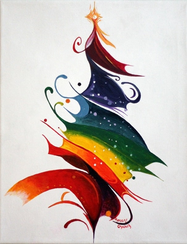 O' Christmas Tree by ROBERT CROOKER ART