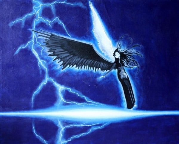 Angel of Lightning by ROBERT CROOKER ART