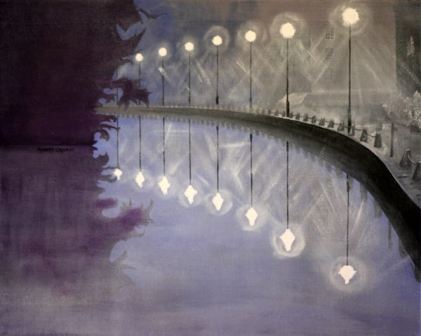 Mid-Night Canal by ROBERT CROOKER ART